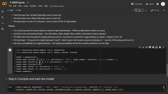 MNIST digit classification using convolutional neural networks: An example CNN смотреть онлайн
