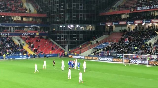 ЦСКА - Динамо, 18 октября 2020.Гол Эджуке! смотреть онлайн