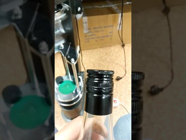 Укупорочная машина DK 50D для закручивания металлических и алюминиевых крышек смотреть онлайн
