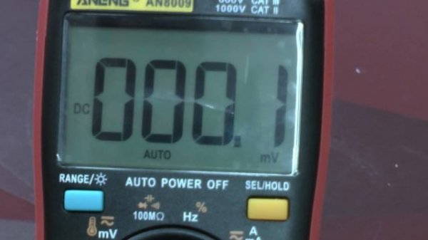 Aneng AN8009 unboxing, basic test