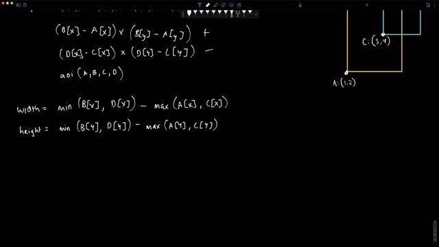 Find the Area of Overlapping Rectangles in Python смотреть онлайн