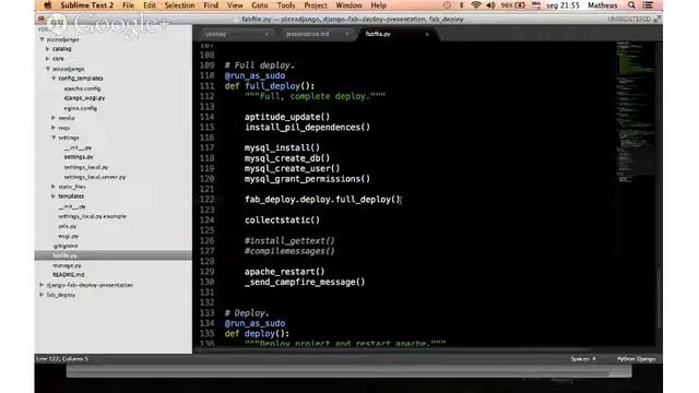 Automatizando deploy com django-fab-deploy смотреть онлайн