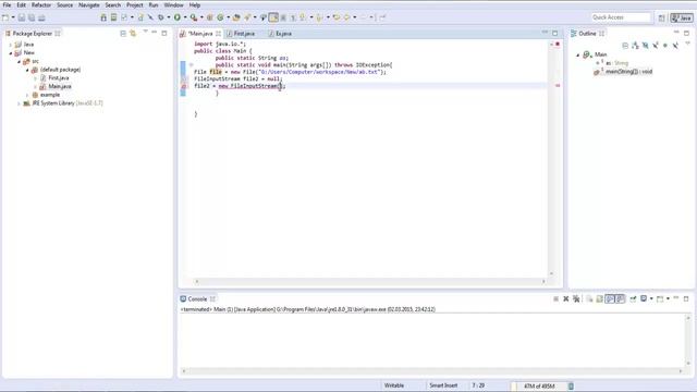 Read files by using Java смотреть онлайн