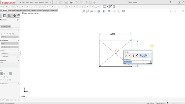 SolidWorks - Create Sketch смотреть онлайн