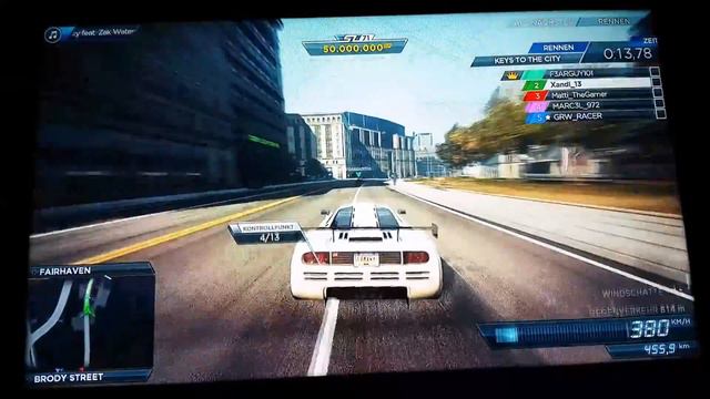Need For Speed Most Wanted 2012 - Multiplayer "Keys to the City" смотреть онлайн