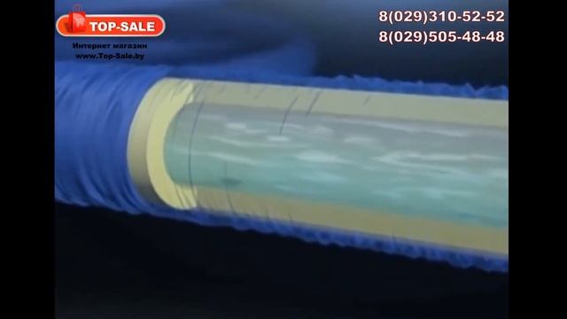 Поливочный шланг, шланг для полива, саморастягивающийся садовый шланг Икс Хоз (X-hose) смотреть онлайн