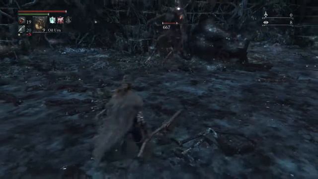 Bloodborne: Beast Possessed Soul vs. Bone Ash Hunter (NPC) ROUND 1 смотреть онлайн
