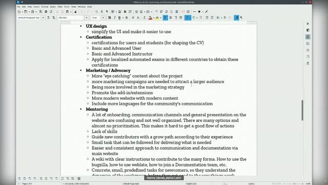 LibreOffice Community Survey - retrospective feedback - LibreOffice Conference 2021 смотреть онлайн