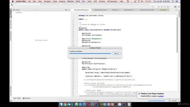 Lab: Build a skeleton Camel App using Spring Intializr - Apache Camel Tutorial смотреть онлайн