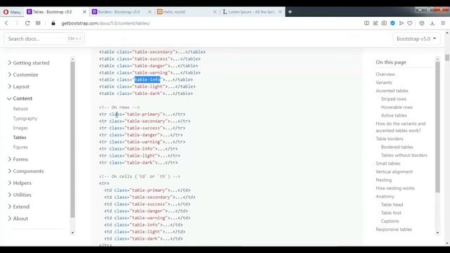5 How to Create Tables using Bootstrap 5 in Tamil | Boostrap 5 Crash Course Tables using Bootstrap смотреть онлайн