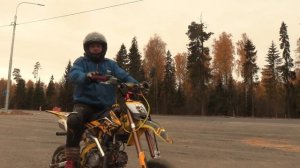 Стант на питбайке. Как и зачем ?