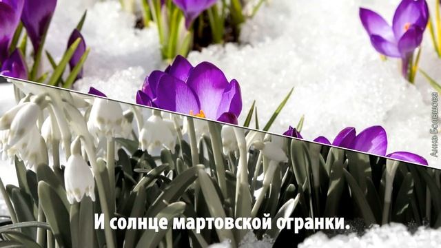 С первым днем весны! Меняю зиму на весну! Оригинальное видео поздравление с весной смотреть онлайн