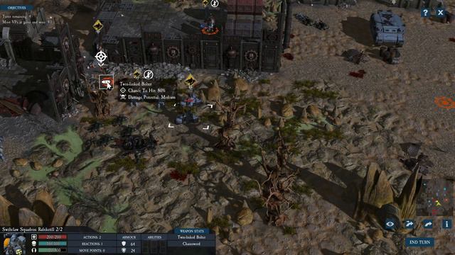 WARHAMMER 40,000 K SANCTUS REACH test campaign part 1 смотреть онлайн