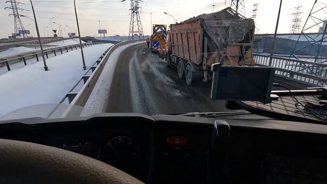 Нано технологии??? по укладке дорожного полотна. смотреть онлайн