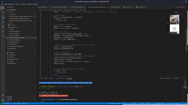 Email validation service using go lang and python programming languages. смотреть онлайн