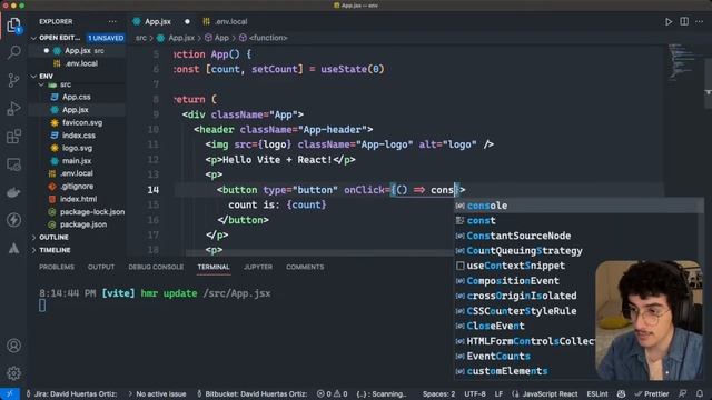 ??CONFIGURAR VARIABLES DE ENTORNO EN VITE | REACT смотреть онлайн