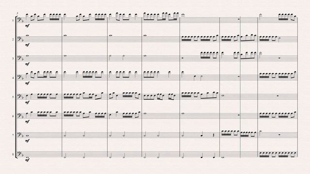 Padovano, Aria della Battaglia - Arranged for 8 part Trombone Ensemble смотреть онлайн