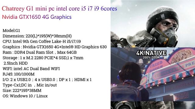 Chatreey G1 mini pc | Gaming | Graphics смотреть онлайн