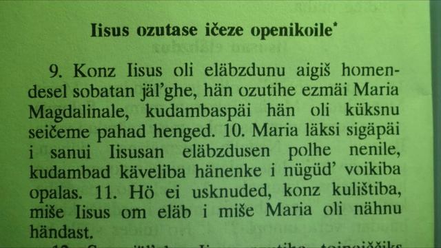 Markuksen 16 luku vepsäksi, Евангелие от Марка 16 глава на вепсском языке, Markan evengelii 16 смотреть онлайн
