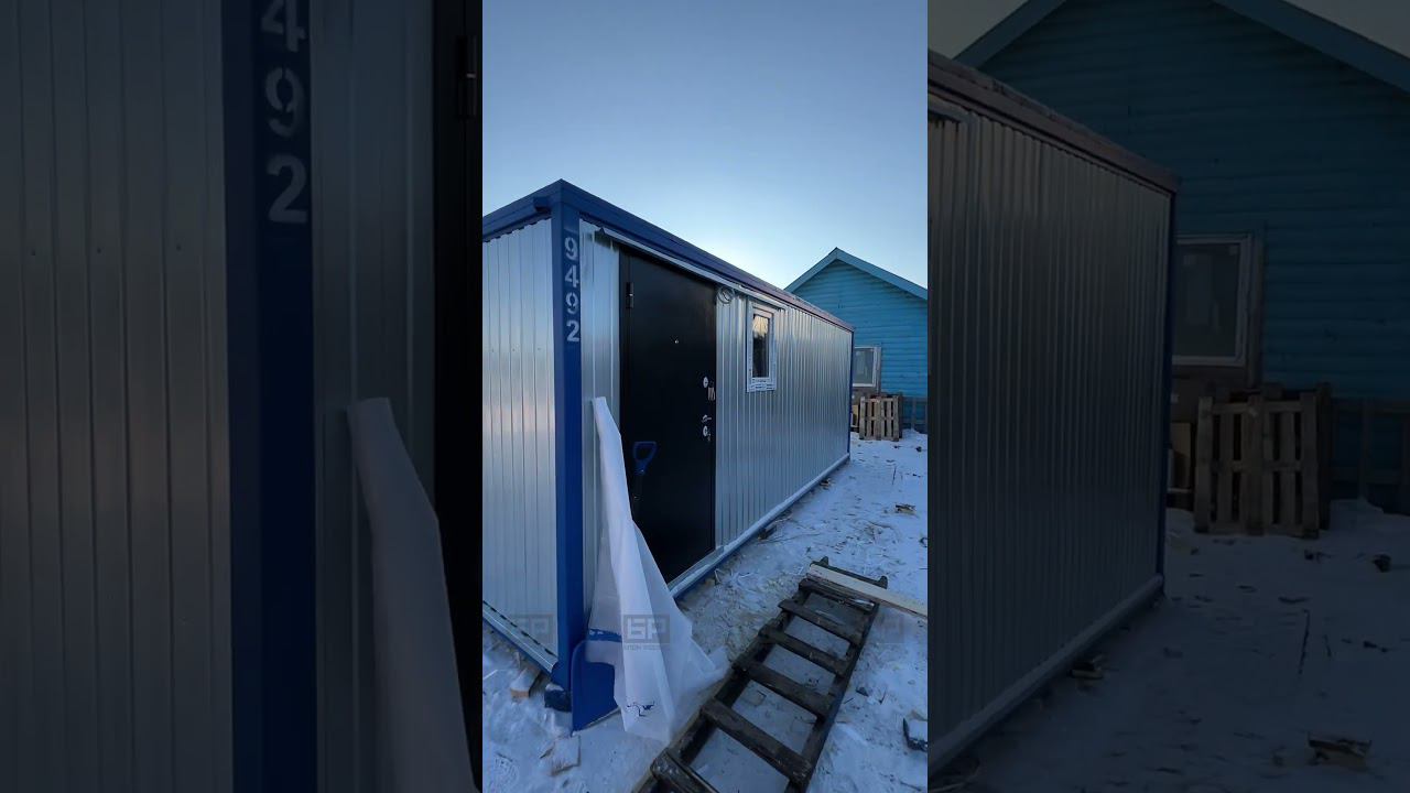 Модульное здание МЗ-1 в вагонке смотреть онлайн