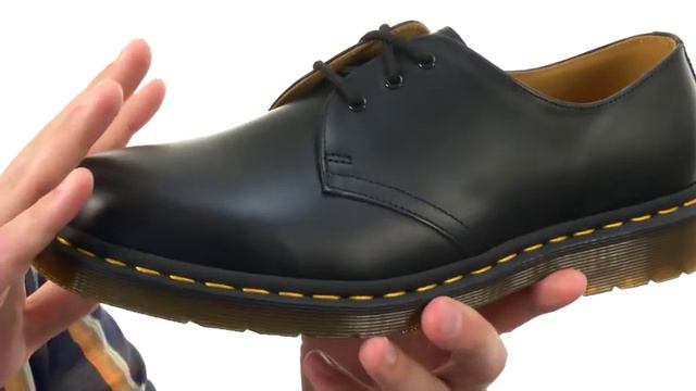 Giày công sở Dr. Martens 1461 3-Eye Gibson смотреть онлайн