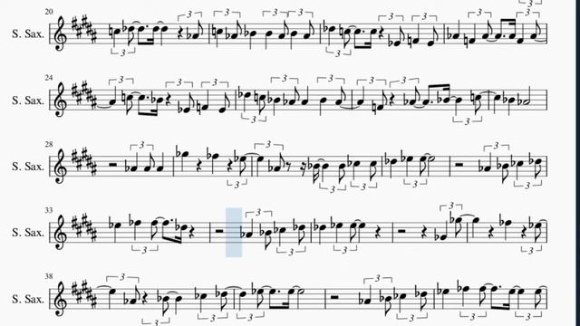 Soprano Sax Sheet Music: How to play I'm Still Standing by Elton John смотреть онлайн