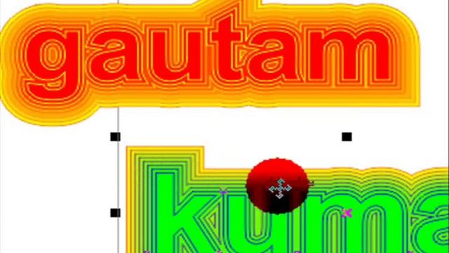 How To Use Clone Effect Contour From In CorelDRAW X5 смотреть онлайн