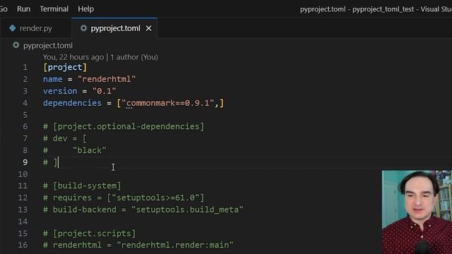 Pyproject.toml: The modern Python project definition file, explained смотреть онлайн
