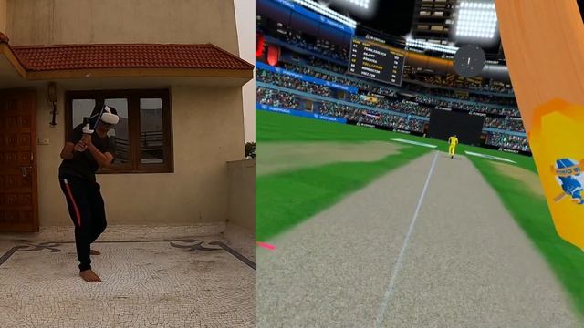 Last Ball Six - ME vs Australia ?? - VR Cricket Friendly Tournament S1 - IB Cricket Meta Quest 2 смотреть онлайн
