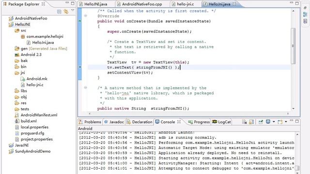 Android NDK 初步-5.NDK初步5-JAVA的JNI应用详解2 смотреть онлайн