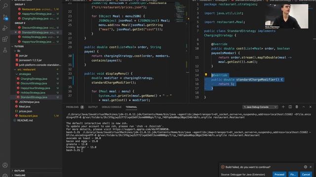 COMP2511 22T3 Tute 05: Strategy & Observer Pattern смотреть онлайн