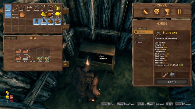 Valheim two first bosses grind and more 01 смотреть онлайн