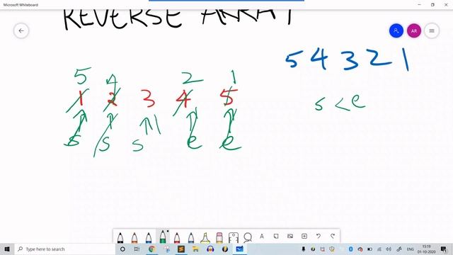 Reverse an Array | Approach and Code смотреть онлайн