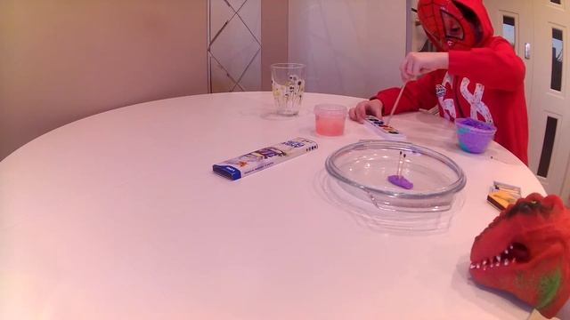 Химический опыт цветная вода смотреть онлайн