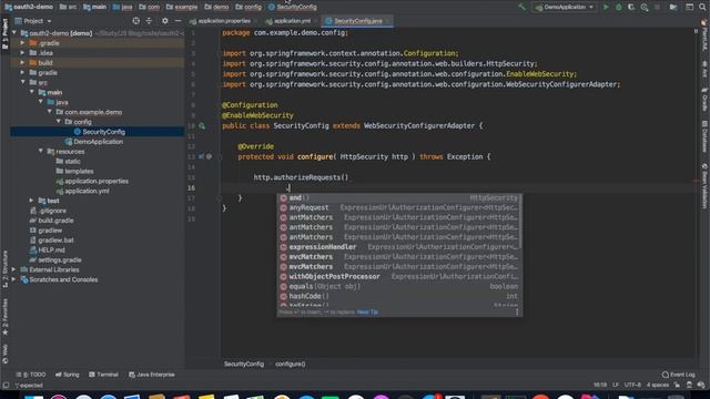 Spring security using OAuth2 with Microsoft AzureAD смотреть онлайн