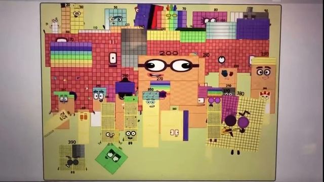 Numberblocks band 10 - 400 (tens version) смотреть онлайн
