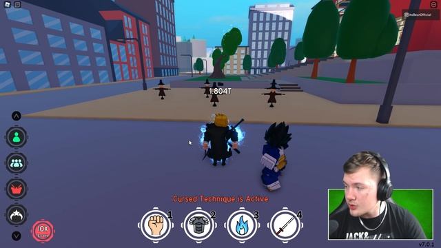 [Location] How To Get CURSED TECHNIQUE In Anime Fighting Simulator! (Showcase Update 19) смотреть онлайн