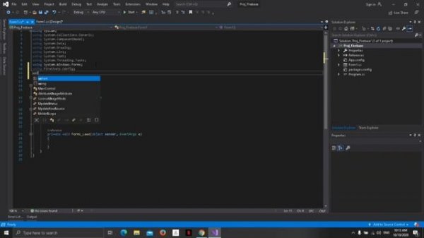Windows Form Application C# Firebase | part 1 | Setting Up Firebase as database