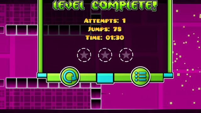 Геометрия даш. Попробуй пройти смотреть онлайн