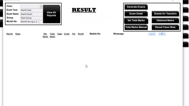 How to manage Student's Exams in MS Access смотреть онлайн