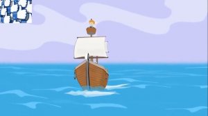 Детская песенка Про кораблик. Добрый мультик для детей