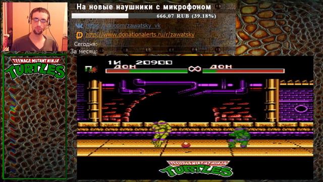 3. Старые игры. Черепашки-ниндзя - турнир смотреть онлайн