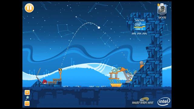 Angry Birds Intel Level 6 Ultrabook Adventure Walkthrough 3 Star смотреть онлайн