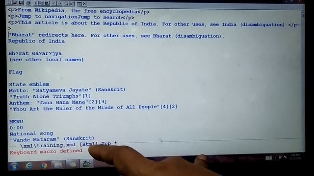 XML Macro Giving Para Tag By Using Macro in Tamil смотреть онлайн