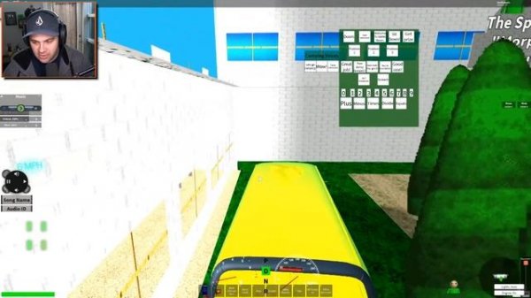 PLAY AS "PLAYTIME BALDI" AND DRIVE A SCHOOL VAN?! | Baldi's Basics RP Roblox