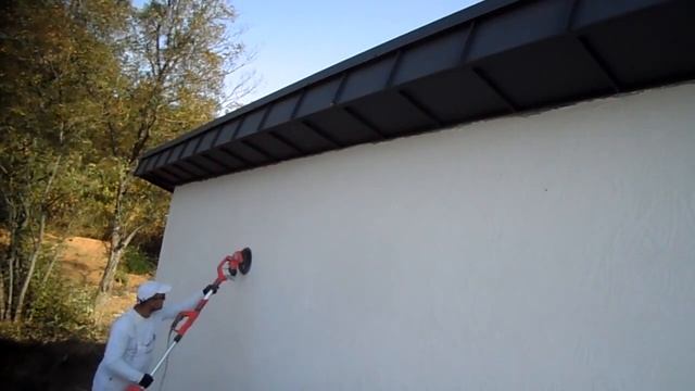 Шлифовальная машина DP-1000 в работе