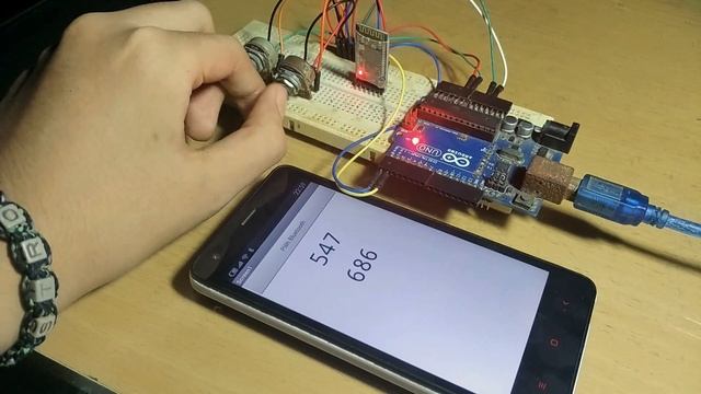 Android Receive multiple data from Arduino via Bluetooth смотреть онлайн