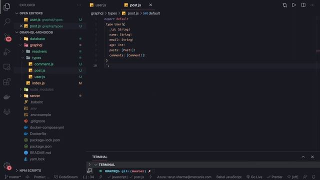 Yoga graphql with MongoDB adding types #21 смотреть онлайн