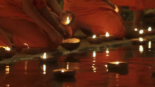 Buddhist Monks Chanting In 4K Ultra HD - 4K Buddhist Meditation Music - Relaxing Music - Earth Spri