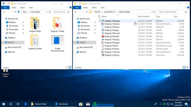 AppCheck Anti-Ransomware : Scarab Ransomware ({Random Filename}.omerta) Block Video смотреть онлайн